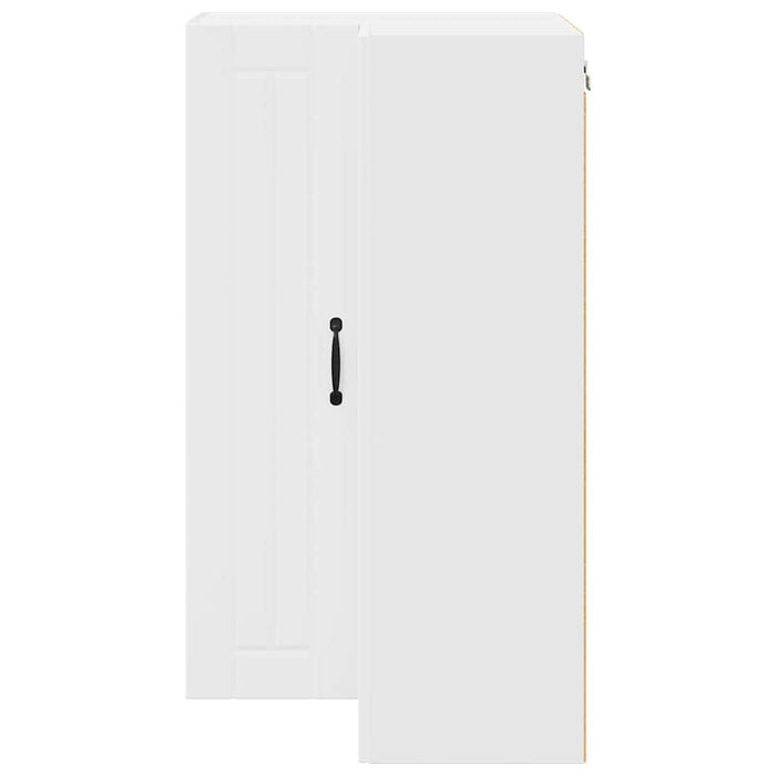 Kitchen Wall Cabinet White 57 X 57 X 100 Cm Engineered Wood Nnpolp