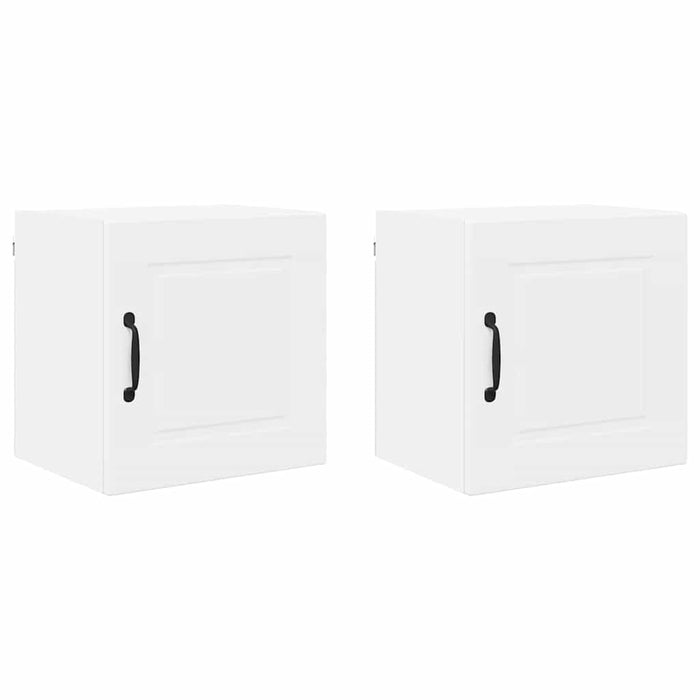 Kitchen Wall Cabinet With Shelf 2 Pcs White 40 X 31 X 40 Cm Nnpxxl