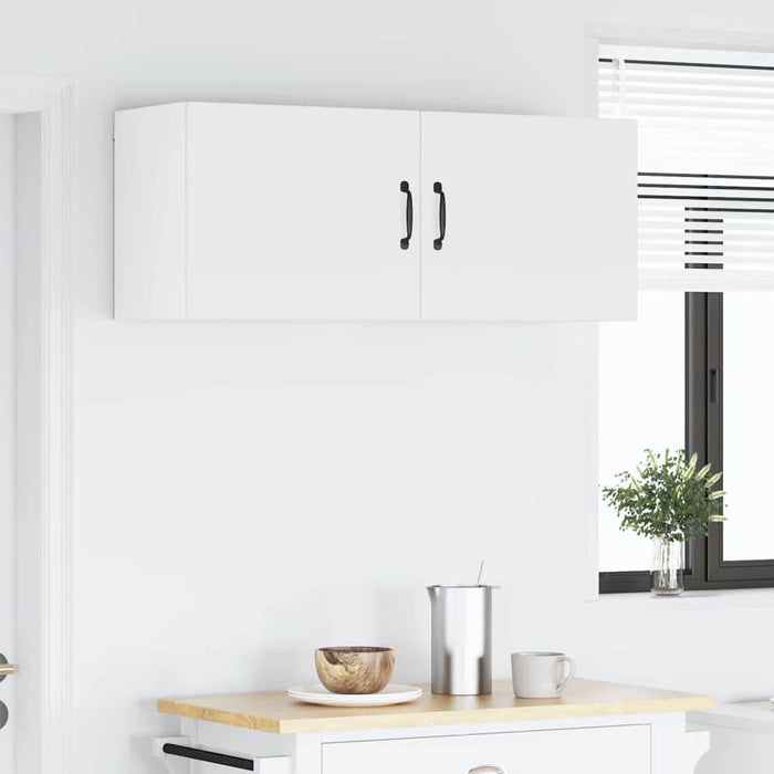 Kitchen Wall Cabinet With Shelf 2 Pcs White 50 X 31 X 40 Cm Nnpxal