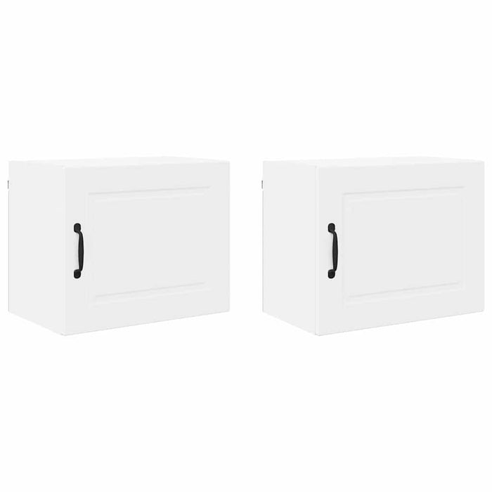 Kitchen Wall Cabinet With Shelf 2 Pcs White 50 X 31 X 40 Cm Nnpxal