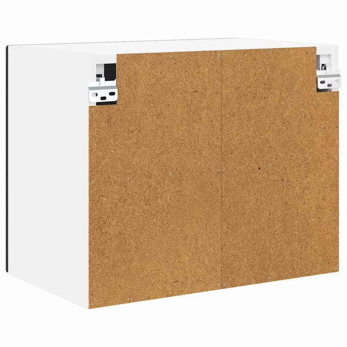 Kitchen Wall Cabinet Black 50 X 31 X 40 Cm Engineered Wood Nnpxai