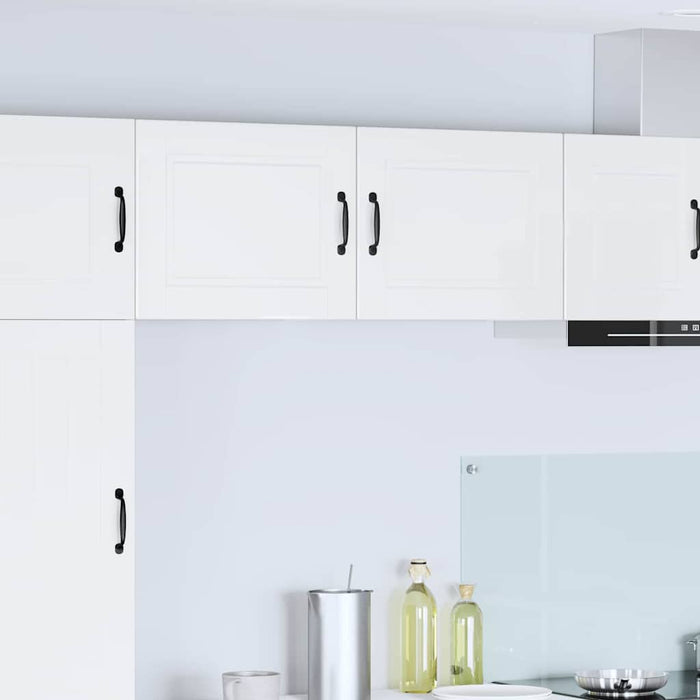 Kitchen Wall Cabinet With Door Glossy Look White 50 X 31 X 40 Cm Nnpxpt