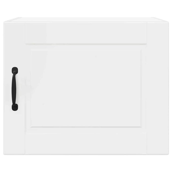 Kitchen Wall Cabinet With Door Glossy Look White 50 X 31 X 40 Cm Nnpxpt