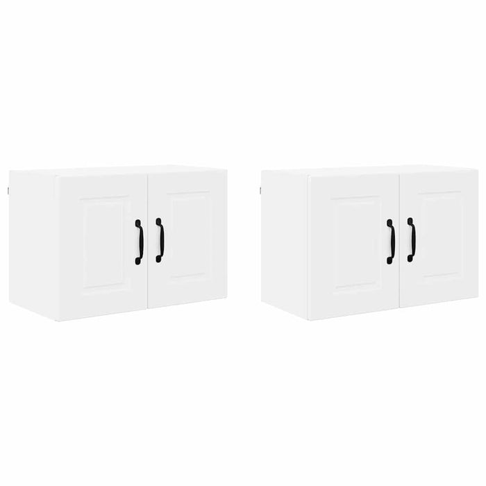 Kitchen Wall Cabinet With Shelf 2 Pcs White 60 X 31 X 40 Cm Nnpxll