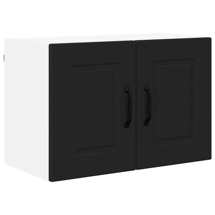 Kitchen Wall Cabinet With Shelf 2 Pcs Black 60 X 31 X 40 Cm Nnpxln