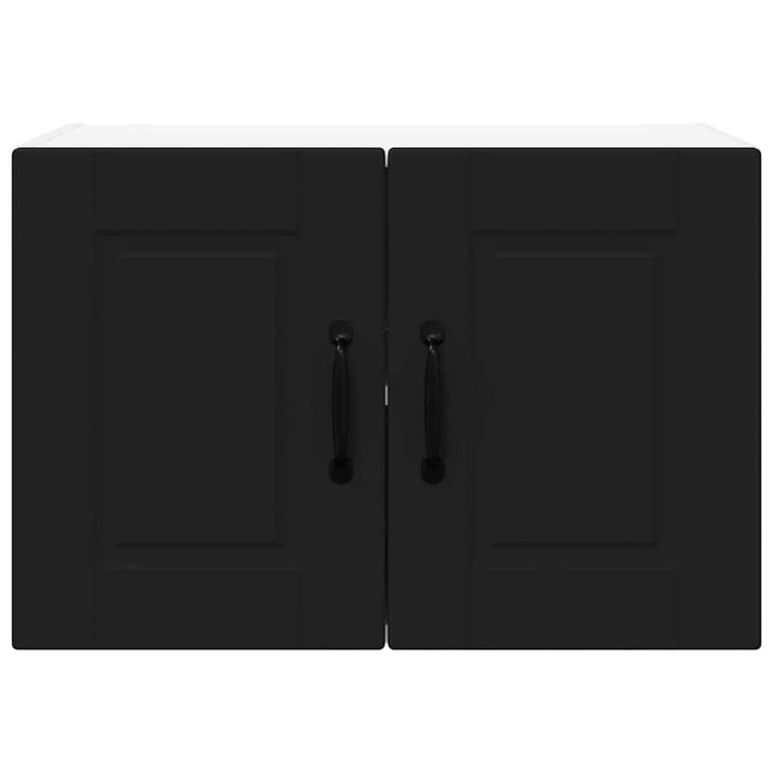 Kitchen Wall Cabinet With Shelf 2 Pcs Black 60 X 31 X 40 Cm Nnpxln