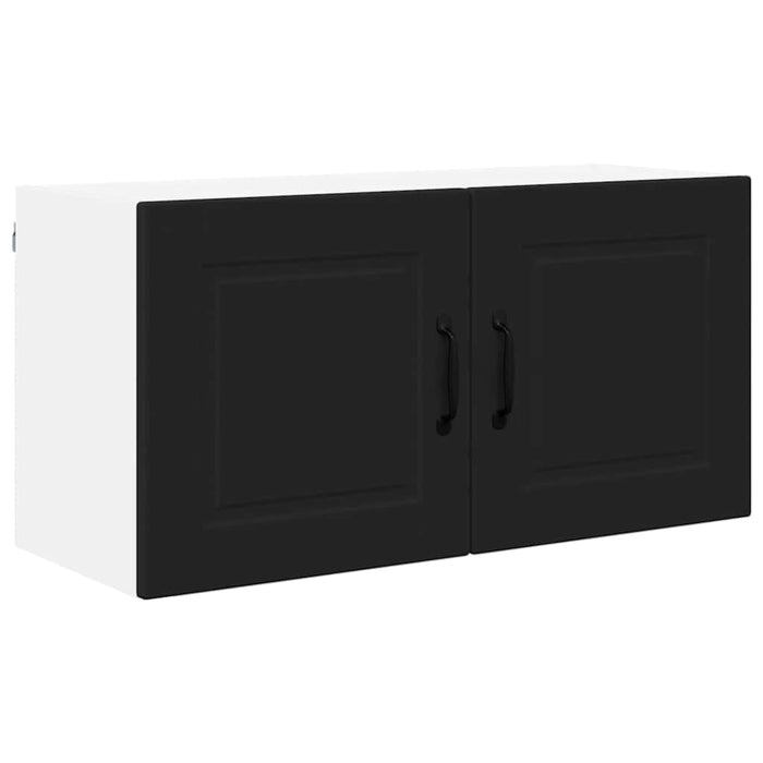Kitchen Wall Cabinet Black 80 X 31 X 40 Cm Engineered Wood Nnpxnl