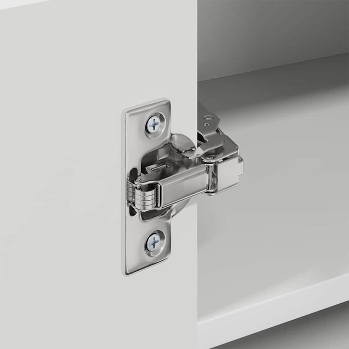 Kitchen Wall Cabinet White 57 X 57 X 40 Cm Engineered Wood Nnptbp