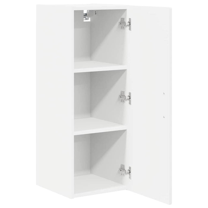 Kitchen Wall Cabinet With Shelf 2 Pcs White 30 X 31 X 80 Cm Nnptpl