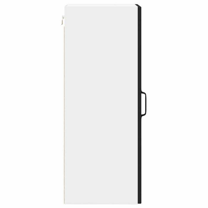 Kitchen Wall Cabinet With Shelf 2 Pcs Black 30 X 31 X 80 Cm Nnptpn