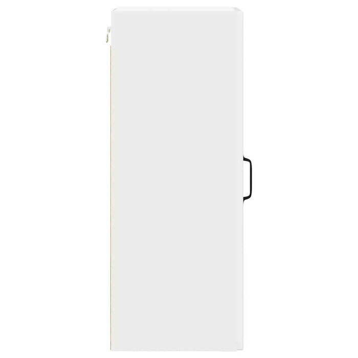 Kitchen Wall Cabinet 2 Pcs Glossy Look White 30 X 31 X 80 Cm Nnptla