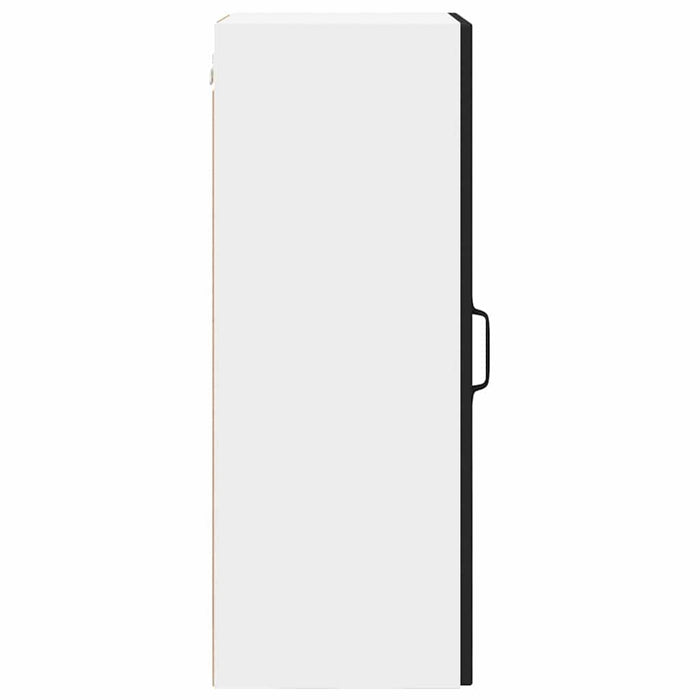 Kitchen Wall Cabinet Black 40 X 31 X 80 Cm Engineered Wood Nnptil