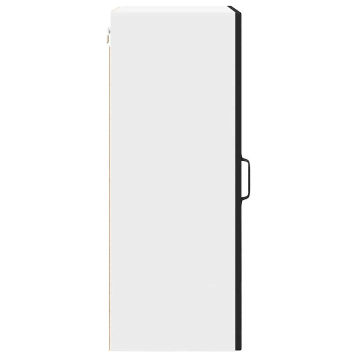 Kitchen Wall Cabinet Black 50 X 31 X 80 Cm Engineered Wood Nnptnl