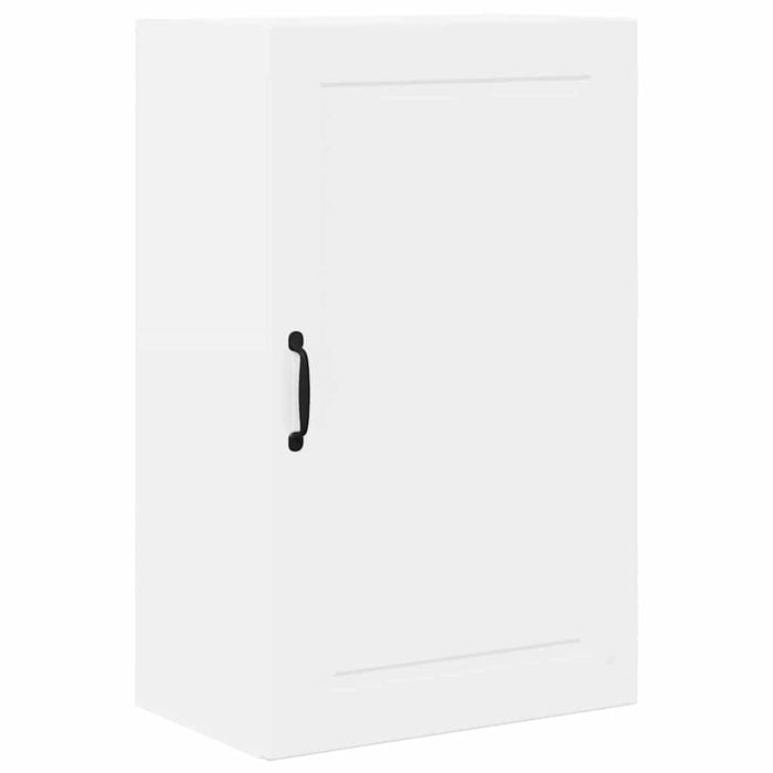 Kitchen Wall Cabinet With Door Glossy Look White 50 X 31 X 80 Cm Nnptnk