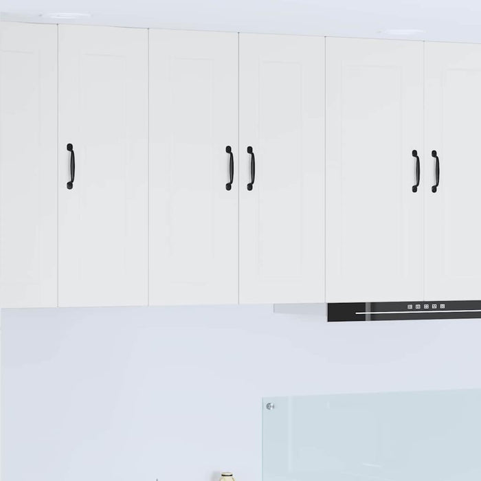 Kitchen Wall Cabinet White 60 X 31 X 80 Cm Engineered Wood Nnptkp