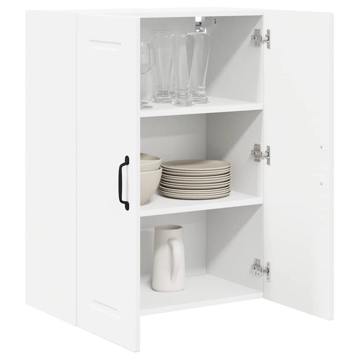 Kitchen Wall Cabinet White 60 X 31 X 80 Cm Engineered Wood Nnptkp