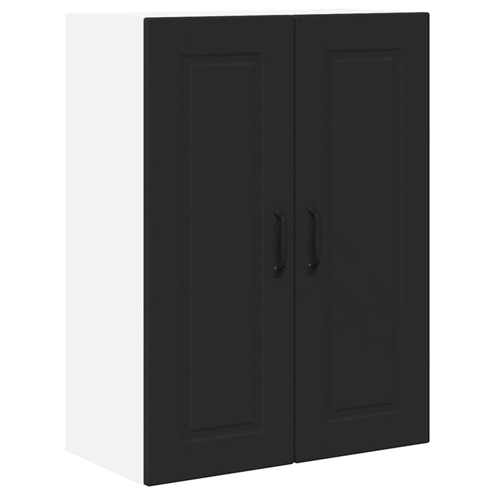 Kitchen Wall Cabinet Black 60 X 31 X 80 Cm Engineered Wood Nnptkl