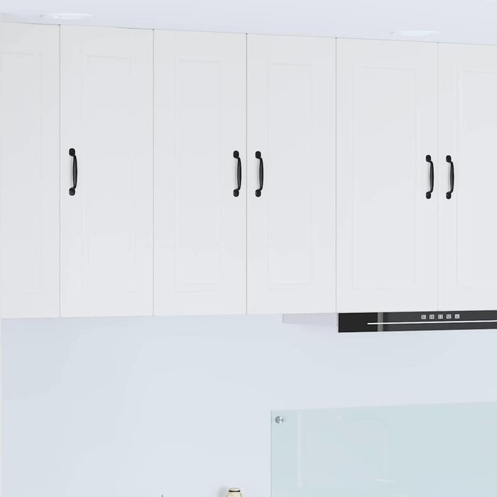Kitchen Wall Cabinet With Door Glossy Look White 60 X 31 X 80 Cm Nnptkk
