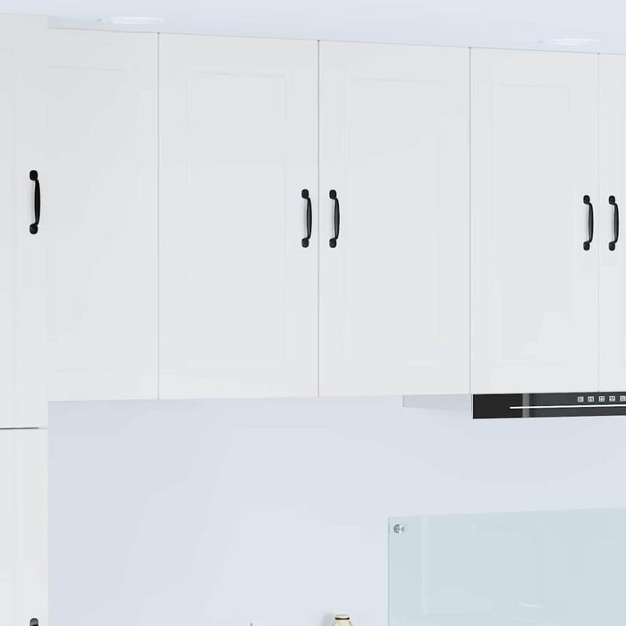 Kitchen Wall Cabinet White 80 X 31 X 80 Cm Engineered Wood Nnpabp