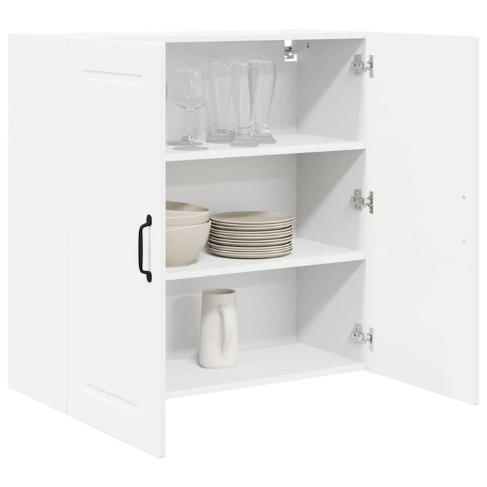 Kitchen Wall Cabinet White 80 X 31 X 80 Cm Engineered Wood Nnpabp