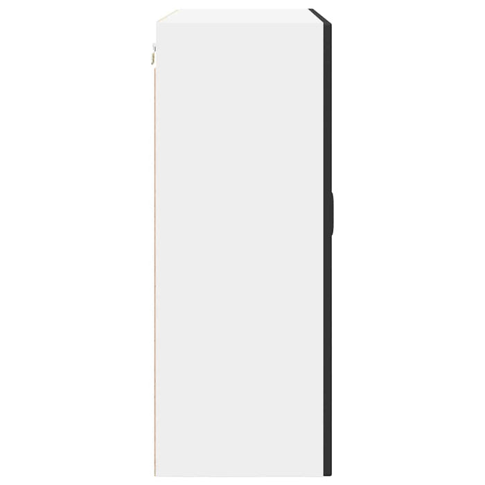 Kitchen Wall Cabinet Black 80 X 31 X 80 Cm Engineered Wood Nnpabl