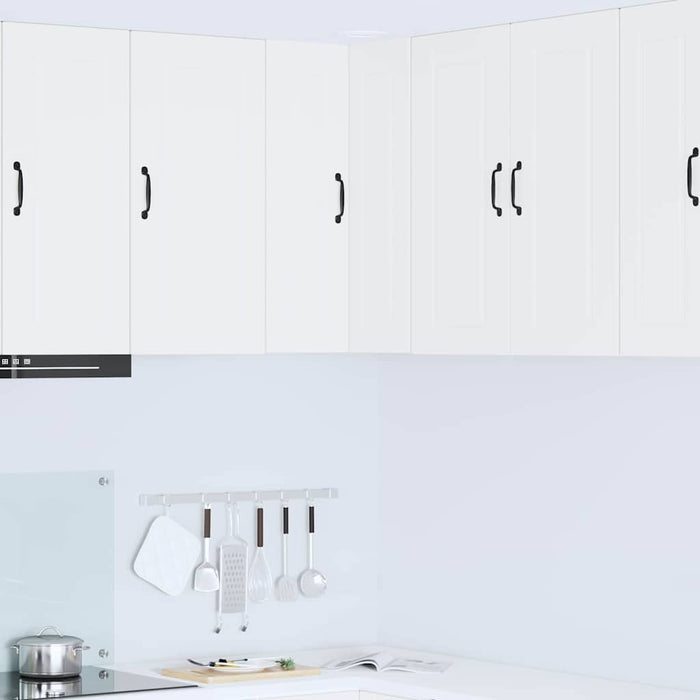 Kitchen Wall Cabinet White 57 X 57 X 80 Cm Engineered Wood Nnpaxp