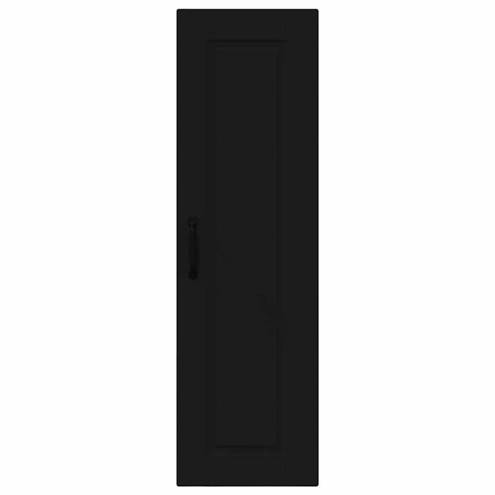 Kitchen Wall Cabinet Black 30 X 31 X 100 Cm Engineered Wood Nnpapl