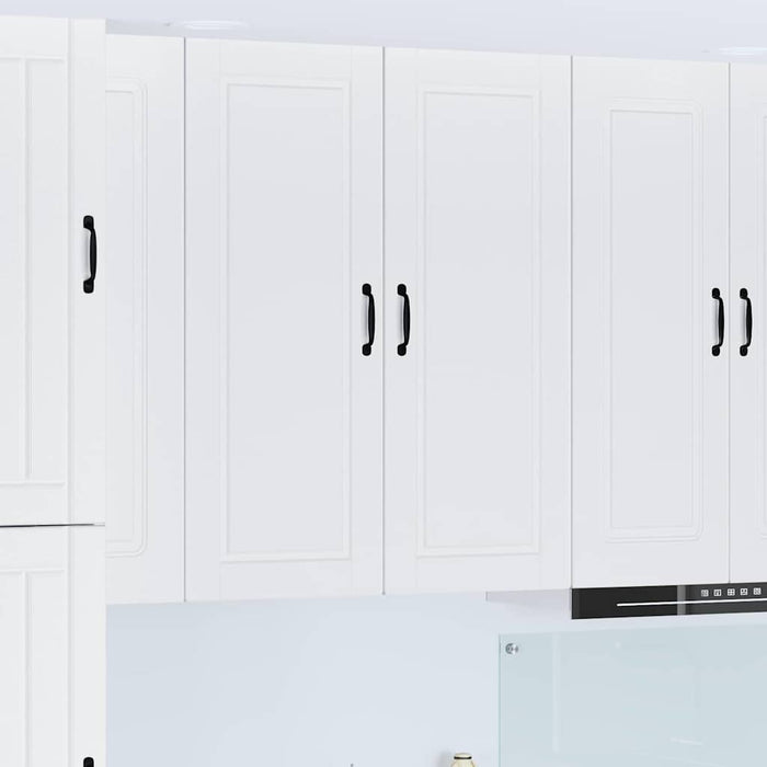 Kitchen Wall Cabinet White 40 X 31 X 100 Cm Engineered Wood Nnpalp