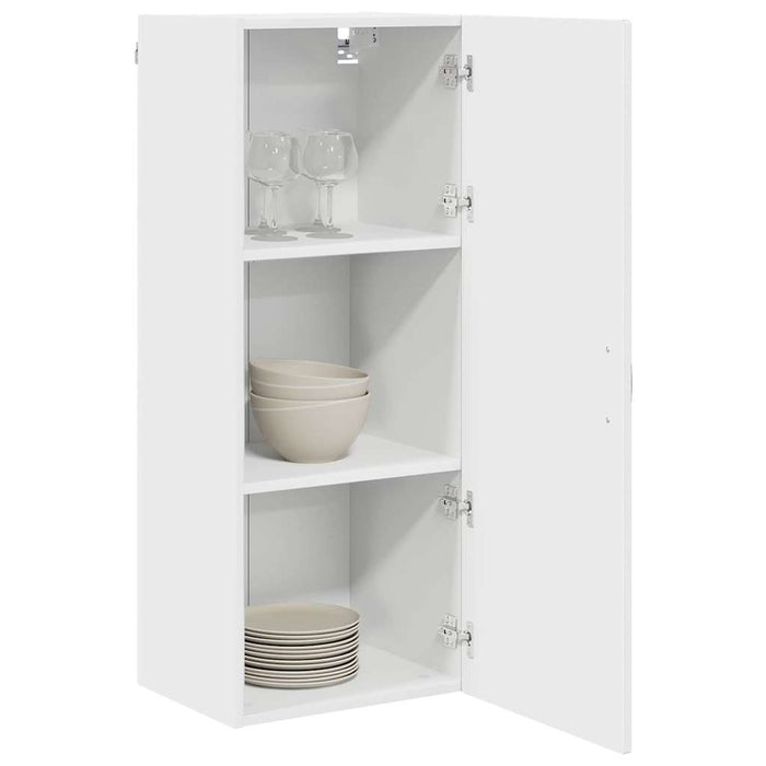 Kitchen Wall Cabinet White 40 X 31 X 100 Cm Engineered Wood Nnpalp