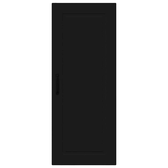 Kitchen Wall Cabinet Black 40 X 31 X 100 Cm Engineered Wood Nnpall