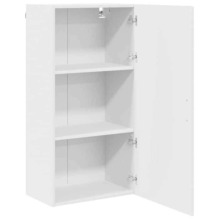 Kitchen Wall Cabinet White 50 X 31 X 100 Cm Engineered Wood Nnpaip