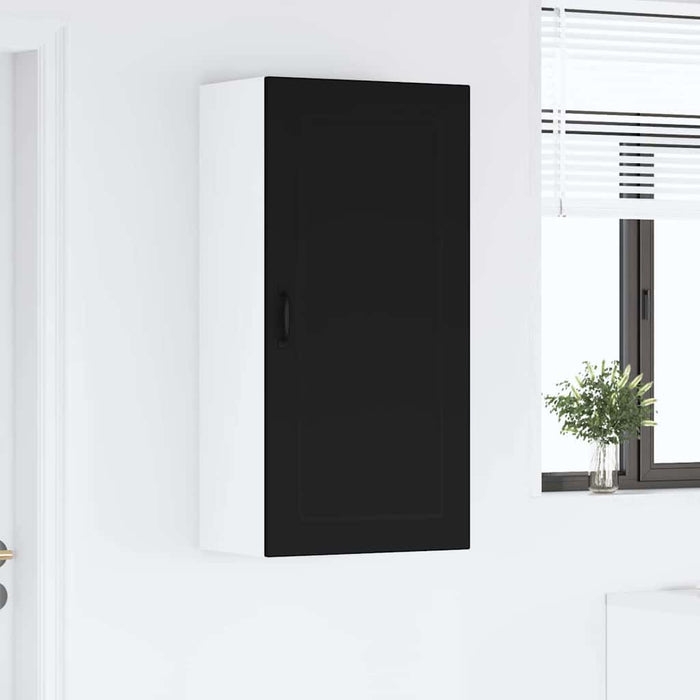 Kitchen Wall Cabinet Black 50 X 31 X 100 Cm Engineered Wood Nnpail