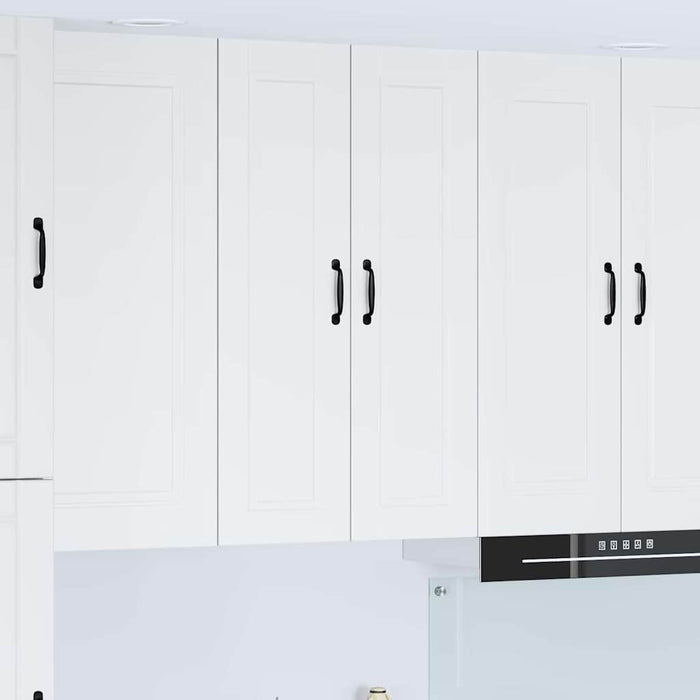 Kitchen Wall Cabinet White 60 X 31 X 100 Cm Engineered Wood Nnpanp