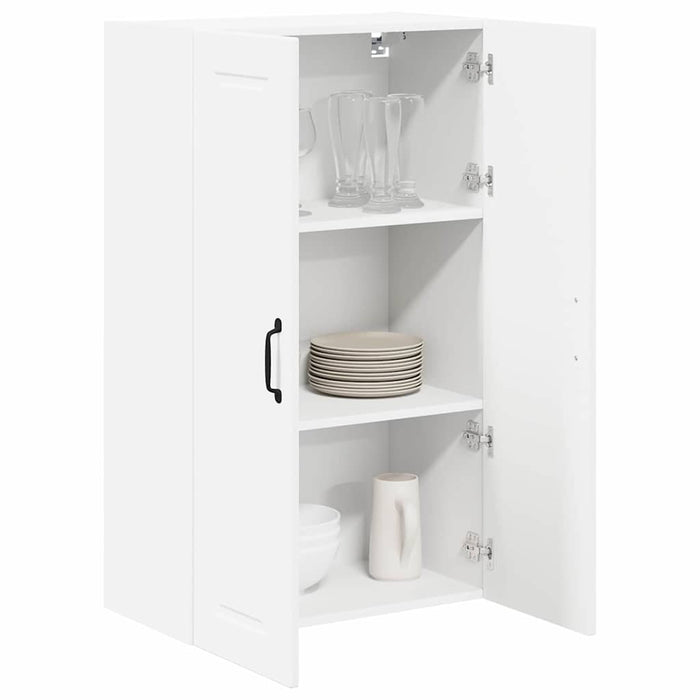 Kitchen Wall Cabinet White 60 X 31 X 100 Cm Engineered Wood Nnpanp