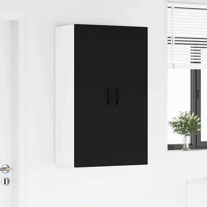 Kitchen Wall Cabinet Black 60 X 31 X 100 Cm Engineered Wood Nnpanl