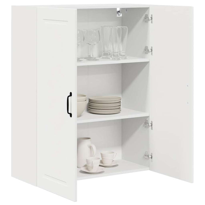 Kitchen Wall Cabinet White 80 X 31 X 100 Cm Engineered Wood Nnpakp