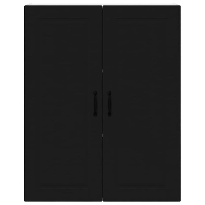 Kitchen Wall Cabinet Black 80 X 31 X 100 Cm Engineered Wood Nnpakl