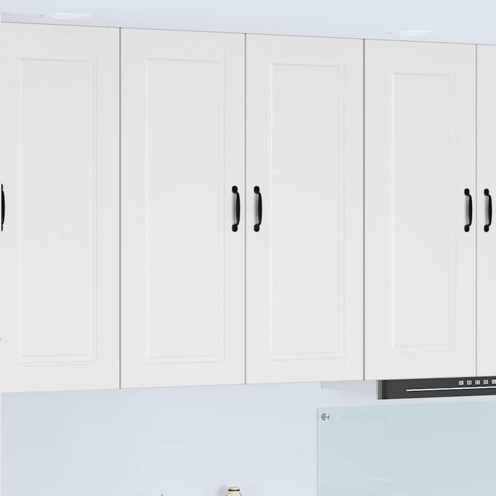 Kitchen Wall Cabinet Glossy Look White 80 X 31 X 100 Cm Nnpakk
