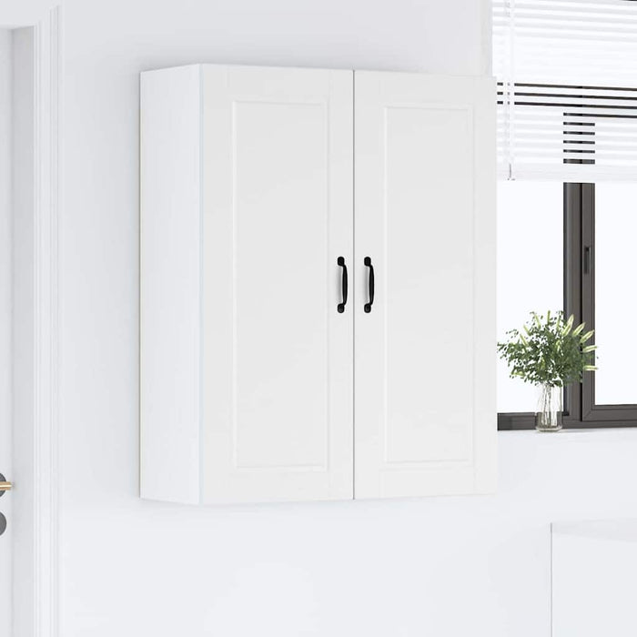 Kitchen Wall Cabinet Glossy Look White 80 X 31 X 100 Cm Nnpakk