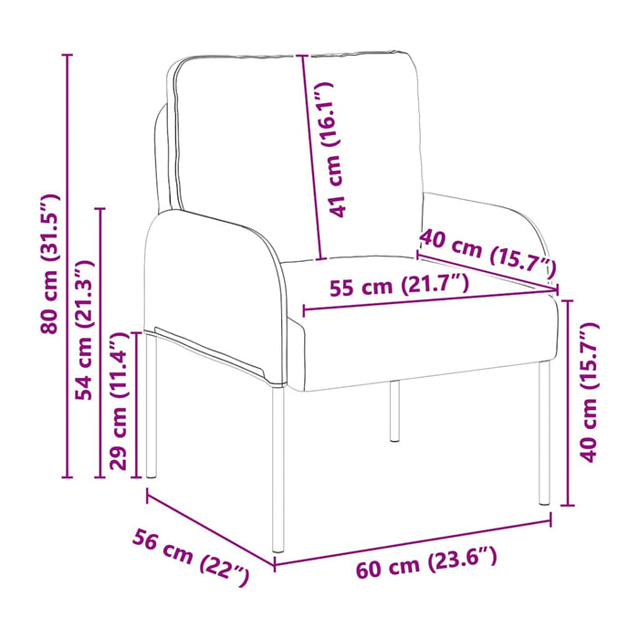 Sofas With Cushion Dark Grey 60 X 56 X 80 Cm Plywood Axbxtatb