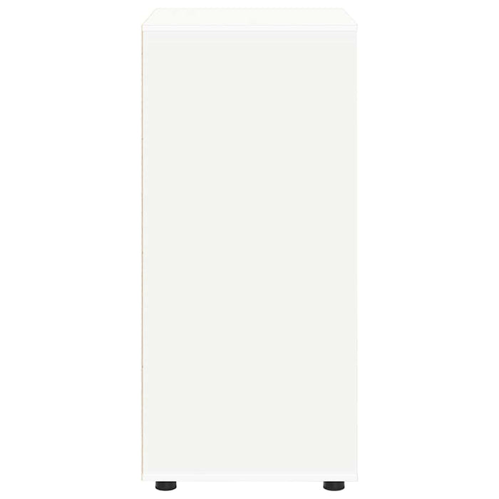 Storage Cabinets 2 Pcs White 60 X 48 X 105 Cm Engineered Wood Tablxtp
