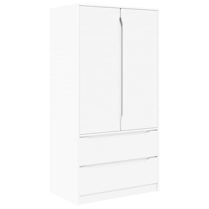 Bathroom Cabinet White 79.5 X 49 X 156 Cm Engineered Wood Tablxap