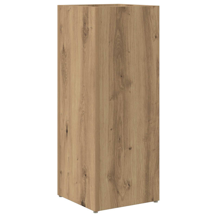 Umbrella Stand Artisan Oak 25 X 24.5 X 64 Cm Engineered Wood Nkkaxx