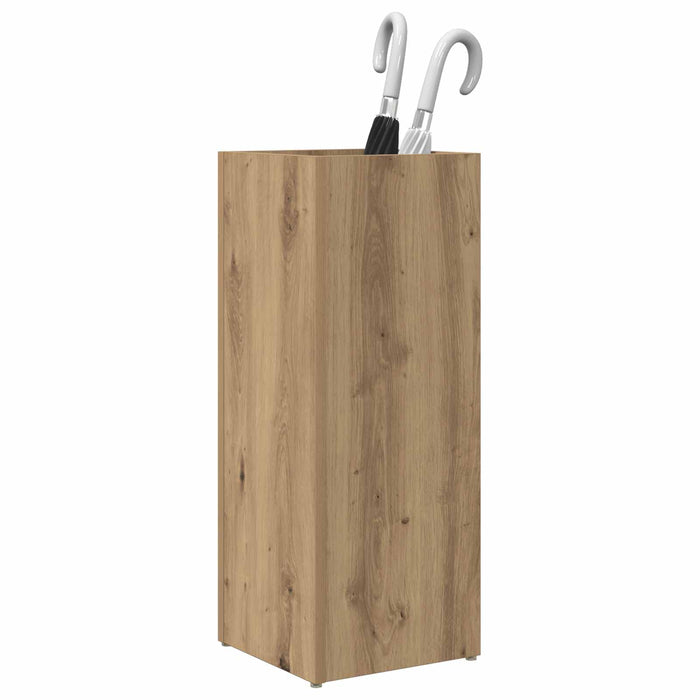 Umbrella Stand Artisan Oak 25 X 24.5 X 64 Cm Engineered Wood Nkkaxx
