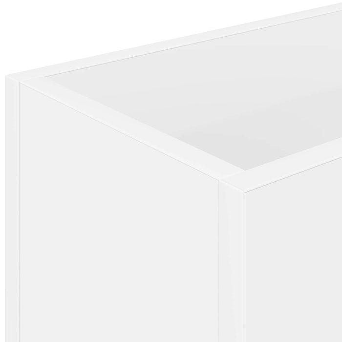 Umbrella Stand White 40 X 20 X 55.5 Cm Engineered Wood Nkkato