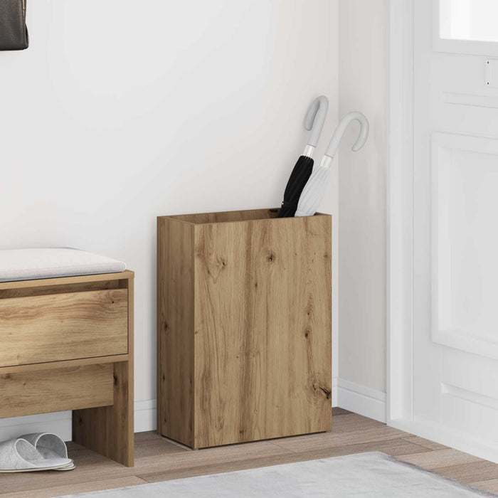 Umbrella Stand Artisan Oak 40 X 20 X 55.5 Cm Engineered Wood Nkkatn