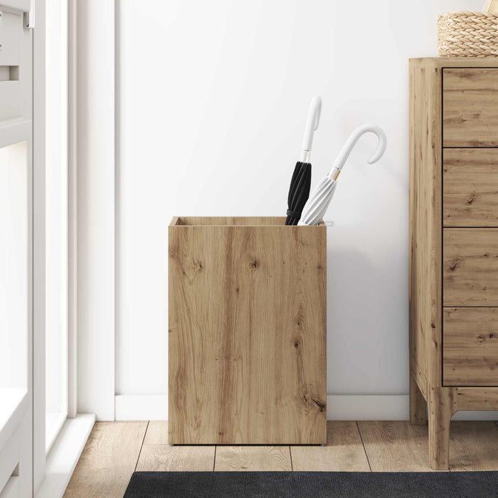 Umbrella Stand Artisan Oak 40 X 20 X 55.5 Cm Engineered Wood Nkkatn