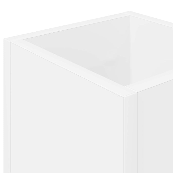 Umbrella Stand White 20 X 20 X 55.5 Cm Engineered Wood Nkkatk