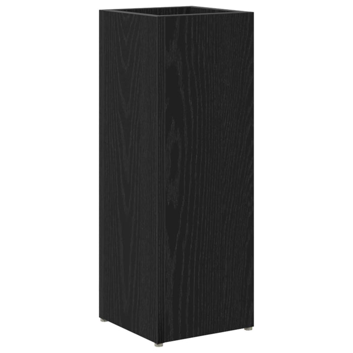 Umbrella Stand Black Oak 20 X 20 X 55.5 Cm Engineered Wood Nkkaab