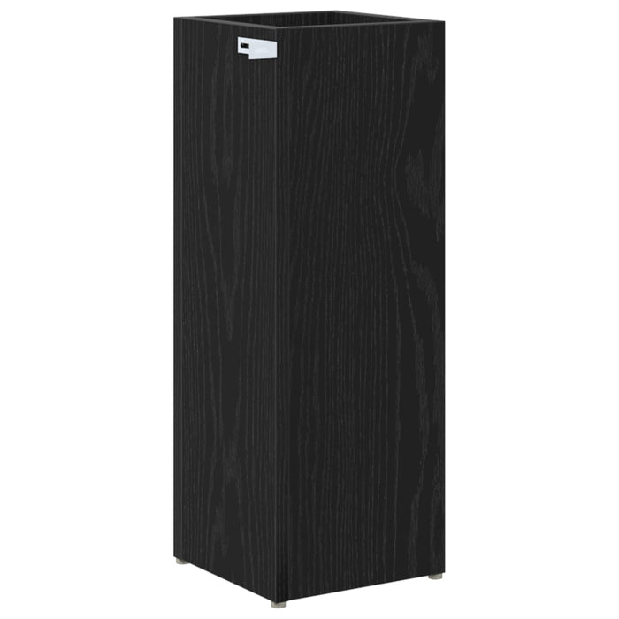 Umbrella Stand Black Oak 20 X 20 X 55.5 Cm Engineered Wood Nkkaab